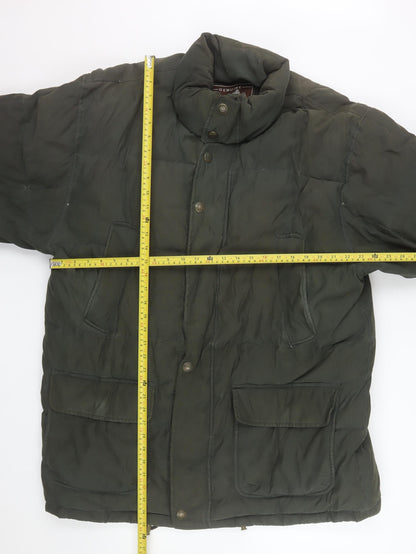 Angelo Litrico Men Green 44 Puffer Jacket Down Feather Winter Coat