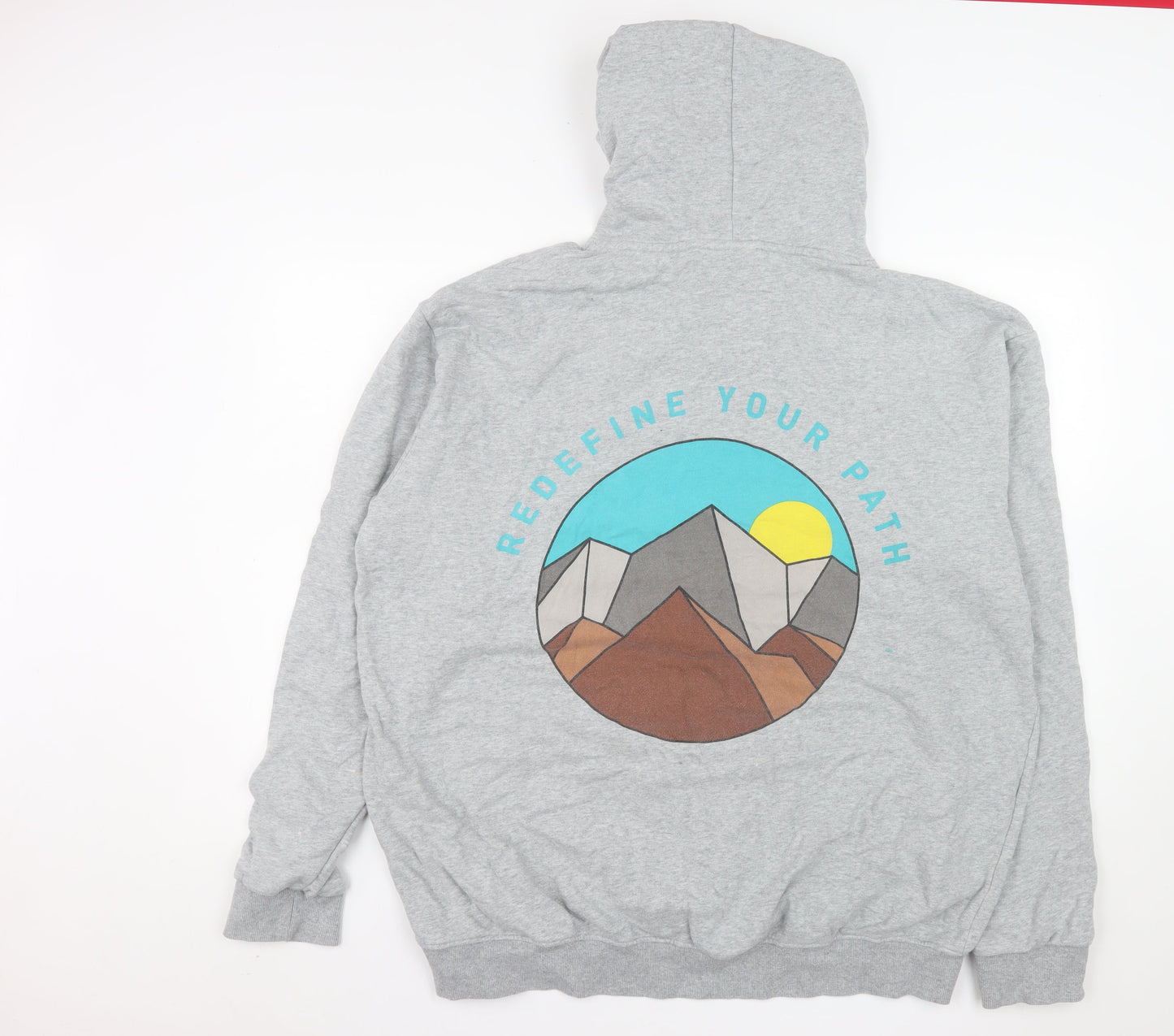 Help for Heroes Men's Grey 3XL Pullover Hoodie with Graphic Print