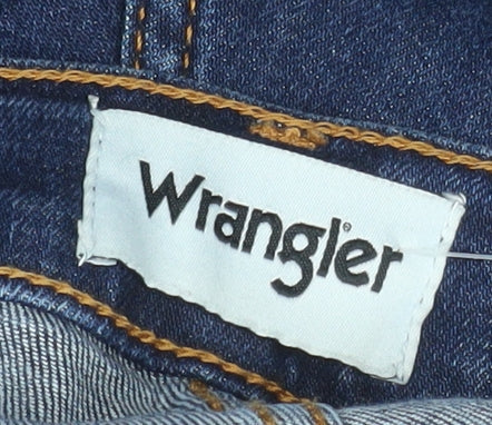Wrangler Men's Blue 36x30 Arizona Straight Fit Denim Jeans