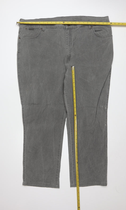 Wrangler Men’s Grey Texas Stretch Straight Fit Jeans W48 L32
