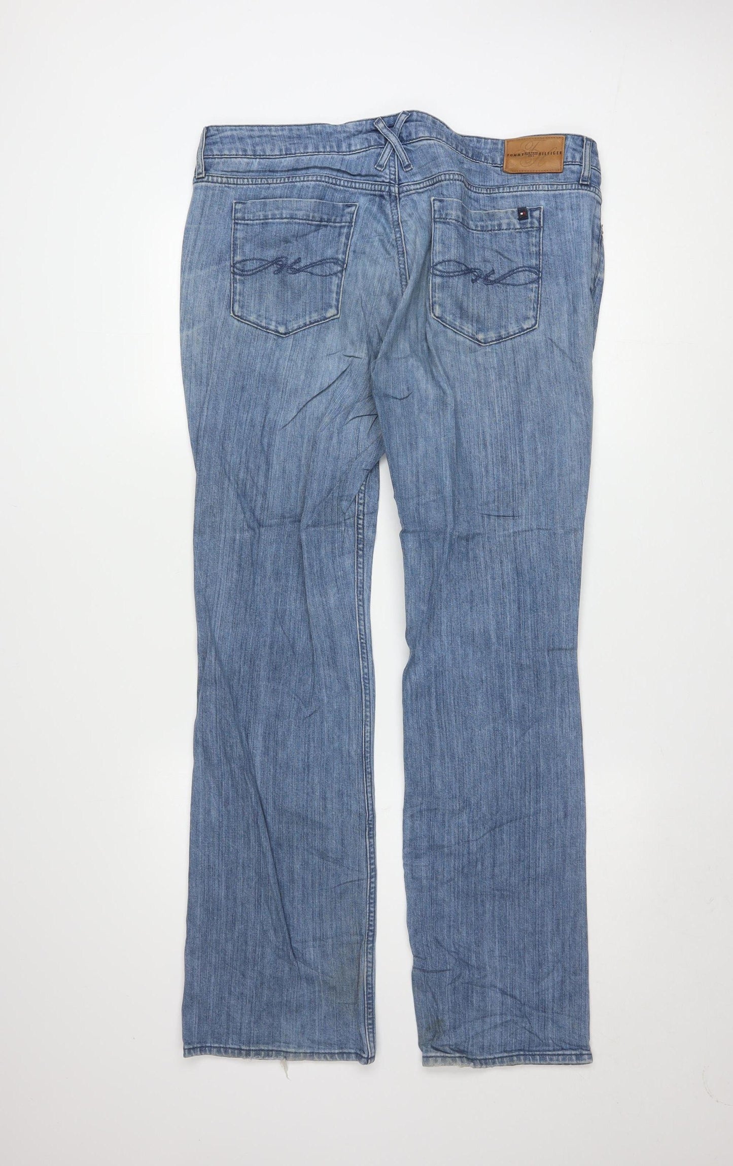 Tommy Hilfiger Men's Blue Straight Leg Jeans 33x32 Denim