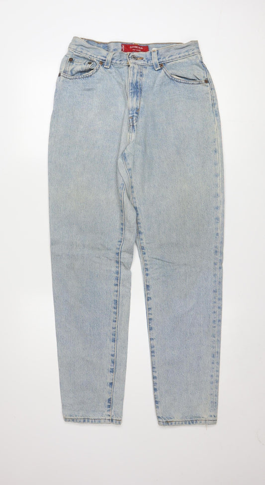 Levi's 512 Women's Blue Tapered Slim Fit Vintage Jeans Size 8