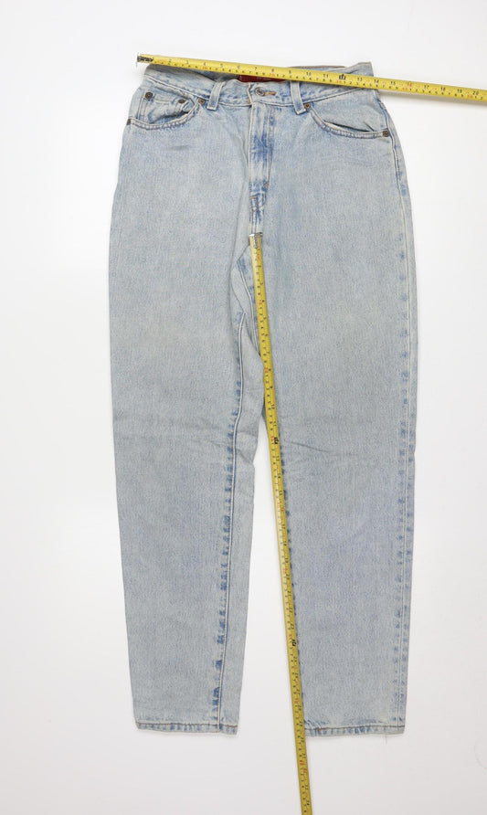 Levi's 512 Women's Blue Tapered Slim Fit Vintage Jeans Size 8