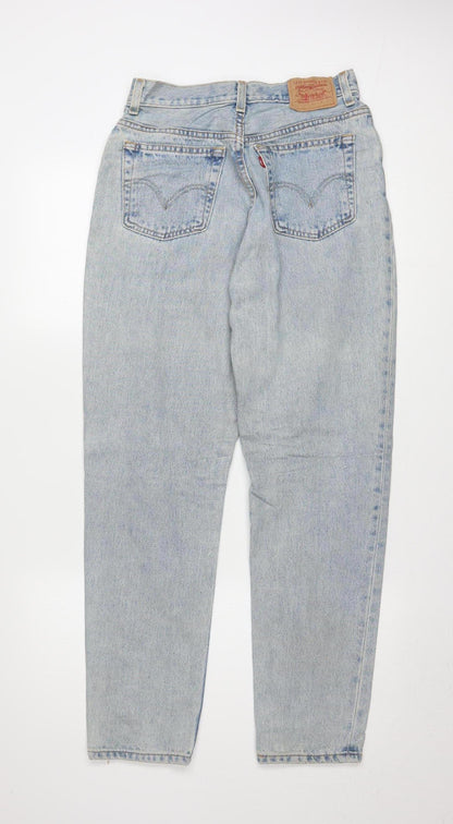 Levi's 512 Women's Blue Tapered Slim Fit Vintage Jeans Size 8