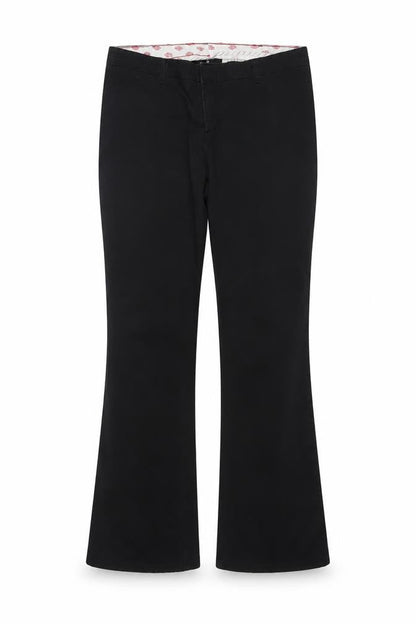 Dickies Women's Black 14 Regular Workwear Twill Trousers