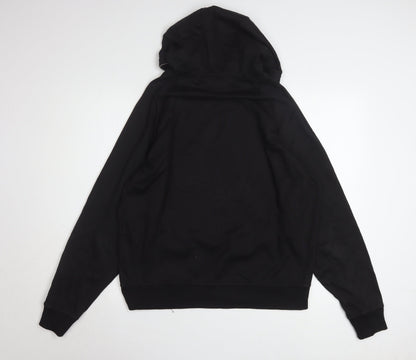 Champion Men's Black Pullover Hoodie Medium Sportswear