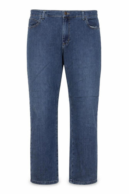Lee Men Blue Relaxed Fit Straight Leg Denim Jeans Size 16