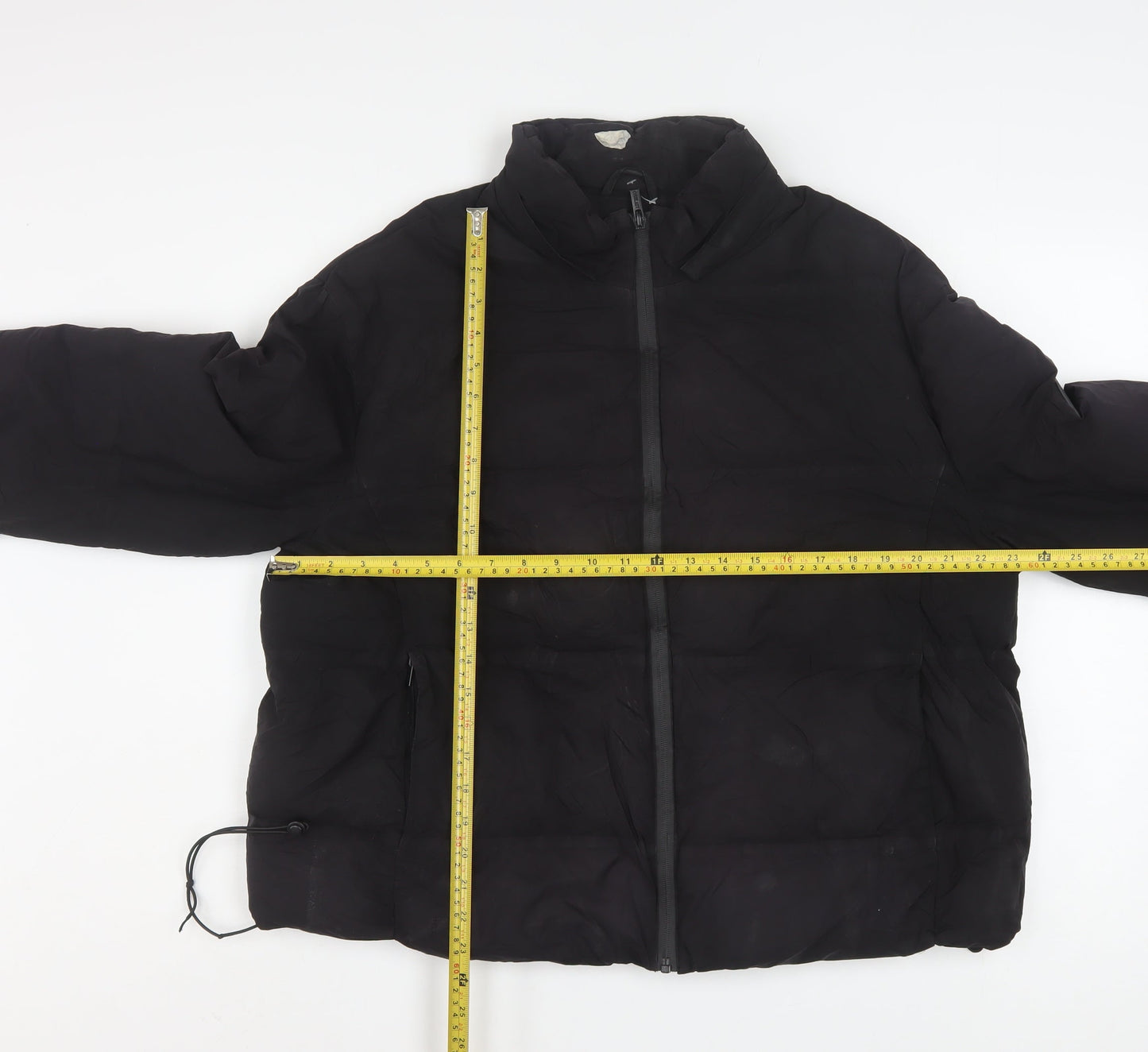 Everlast Women's Black Puffer Jacket Size 12 Winter Coat