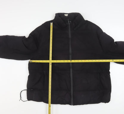 Everlast Women's Black Puffer Jacket Size 12 Winter Coat