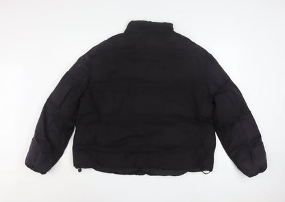 Everlast Women's Black Puffer Jacket Size 12 Winter Coat