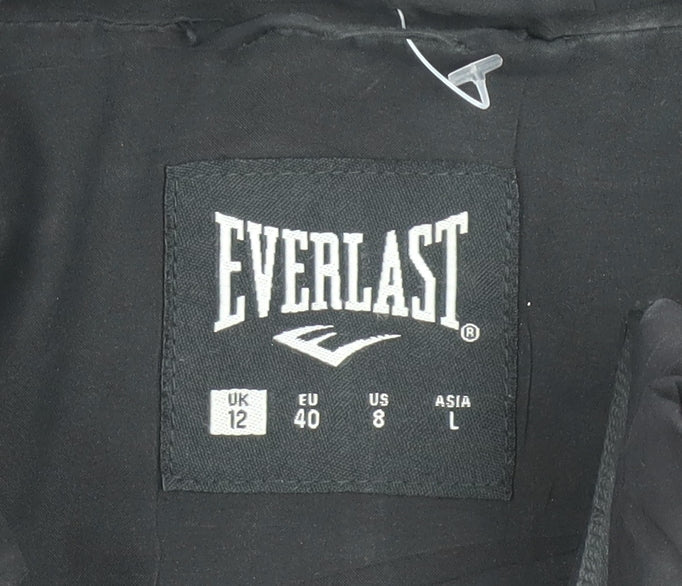 Everlast Women's Black Puffer Jacket Size 12 Winter Coat