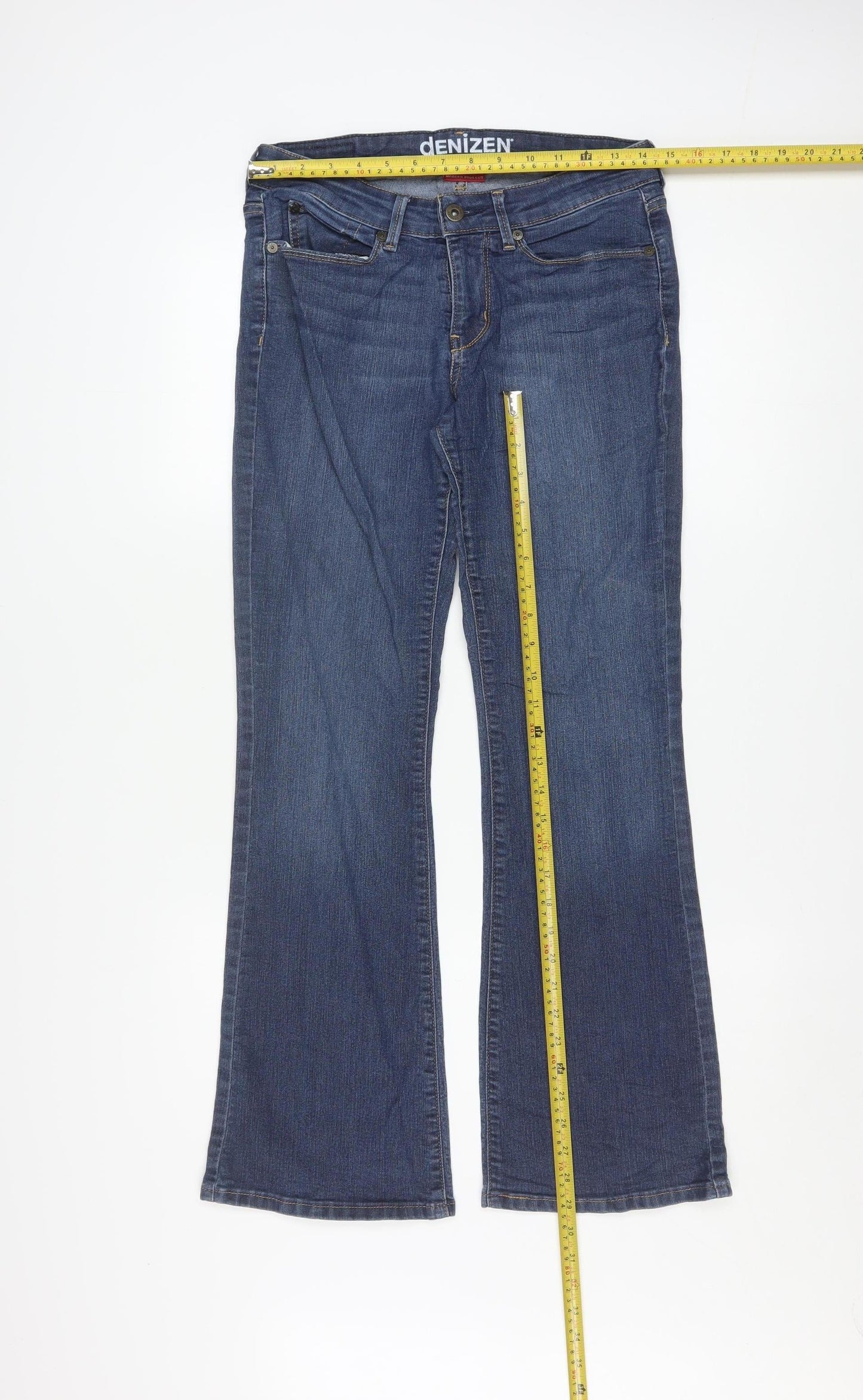 Denizen from Levi's Women's Blue Bootcut Jeans Size 4 Regular Fit