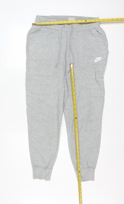 Nike Men’s Grey Jogger Sweatpants Size S Regular Fit Activewear