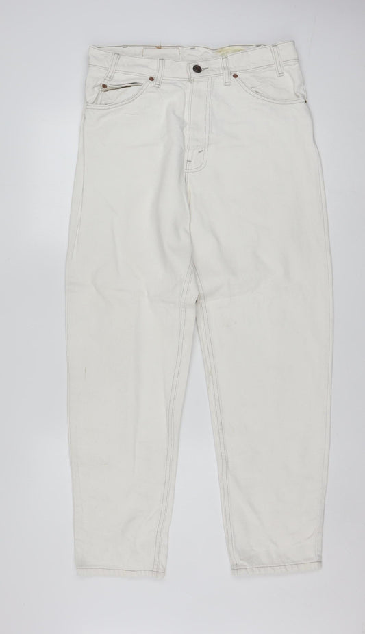 Levi's 550 Men's White Tapered Relaxed Fit Denim Jeans W32 L30