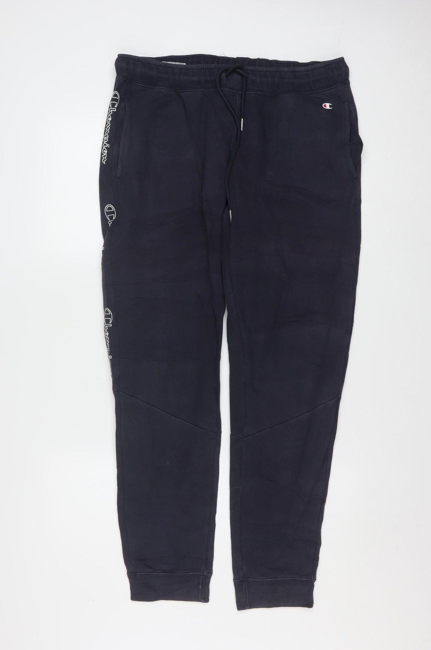 Champion Men's Black Medium Joggers Cotton Blend Activewear Trousers