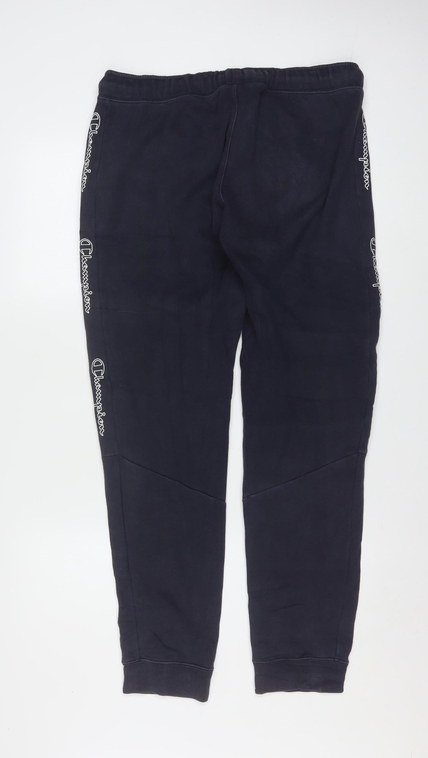 Champion Men's Black Medium Joggers Cotton Blend Activewear Trousers