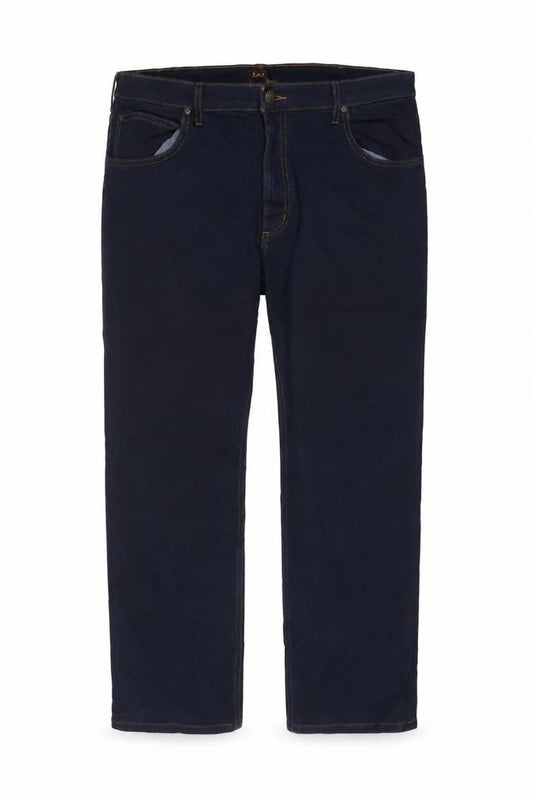 Lee Men's Blue Brooklyn Straight Jeans W40 L34