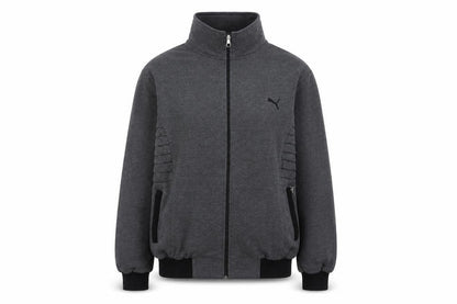 Puma Womens Grey M Track Jacket Full Zip Lightweight Sportswear