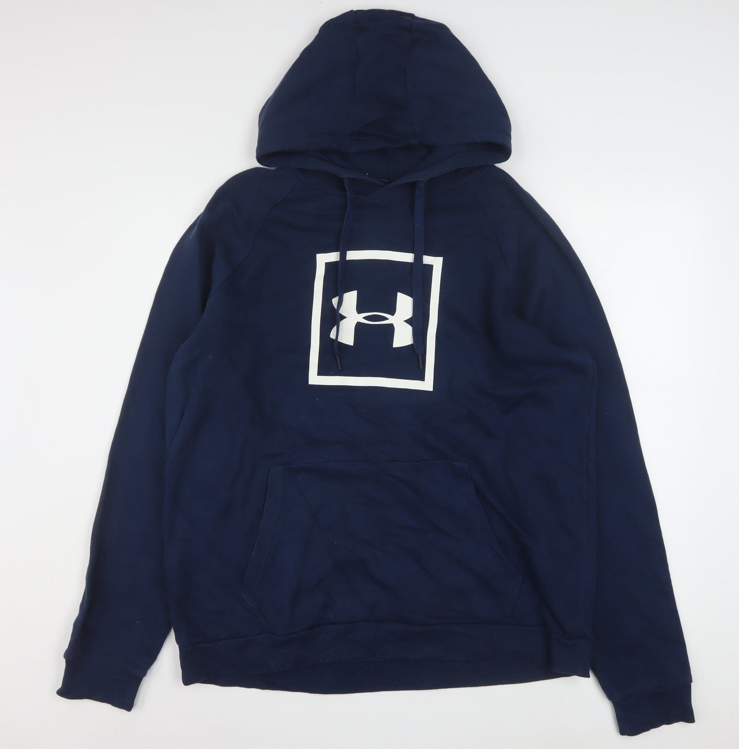 Under Armour Men's Blue XL Pullover Hoodie Logo Sportswear