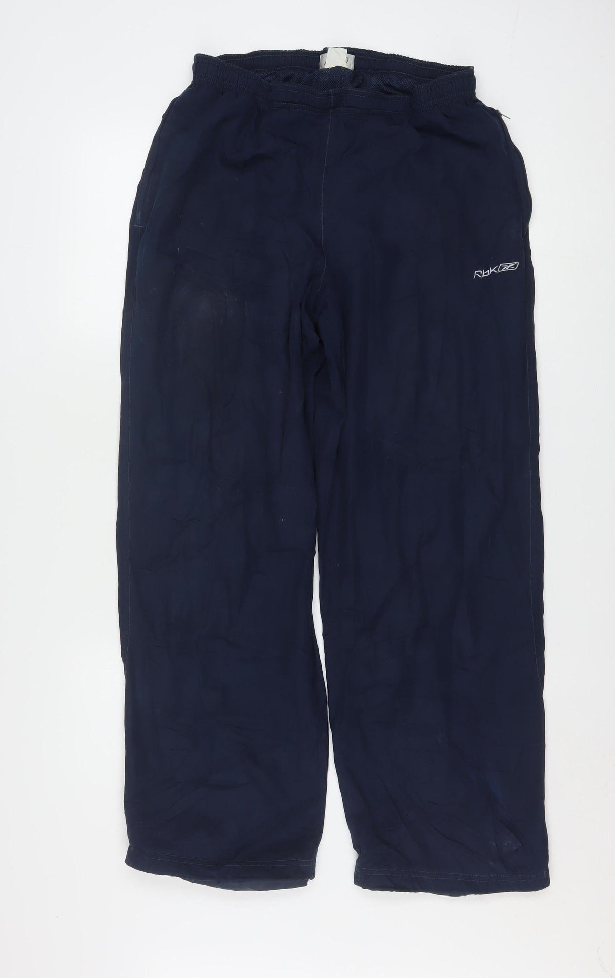 Reebok Men Blue M Track Pants Regular Fit Lightweight Activewear