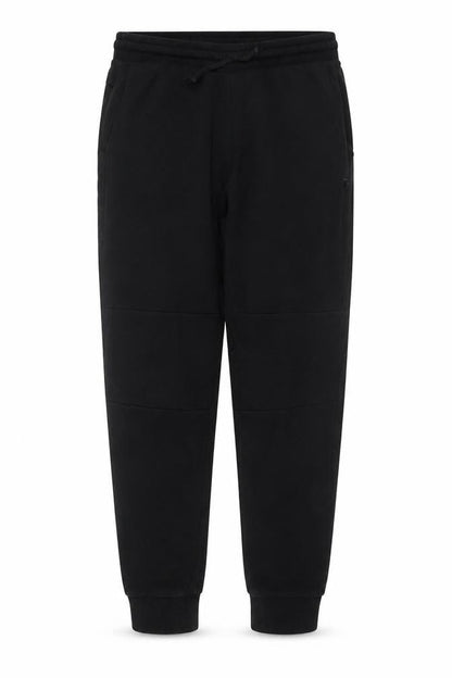 Front view of Fila Men's Black Jogger Trousers M Comfortable Activewear