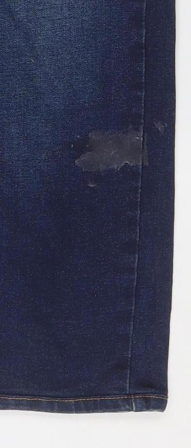 Levi’s 511 Men’s Blue Straight Jeans 34W 34L Stretch Denim