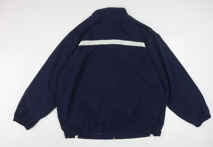 Nike Men's Blue XL Windbreaker Jacket Harper Football