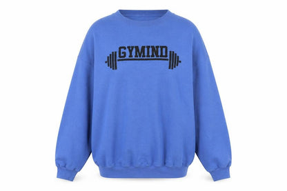 Port and Company Mens Blue XL Pullover Gym Graphic Sweatshirt