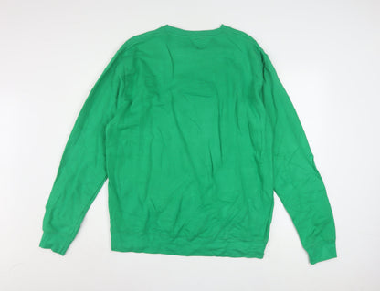 Star Wars Men’s Green Darth Vader Christmas Sweatshirt L
