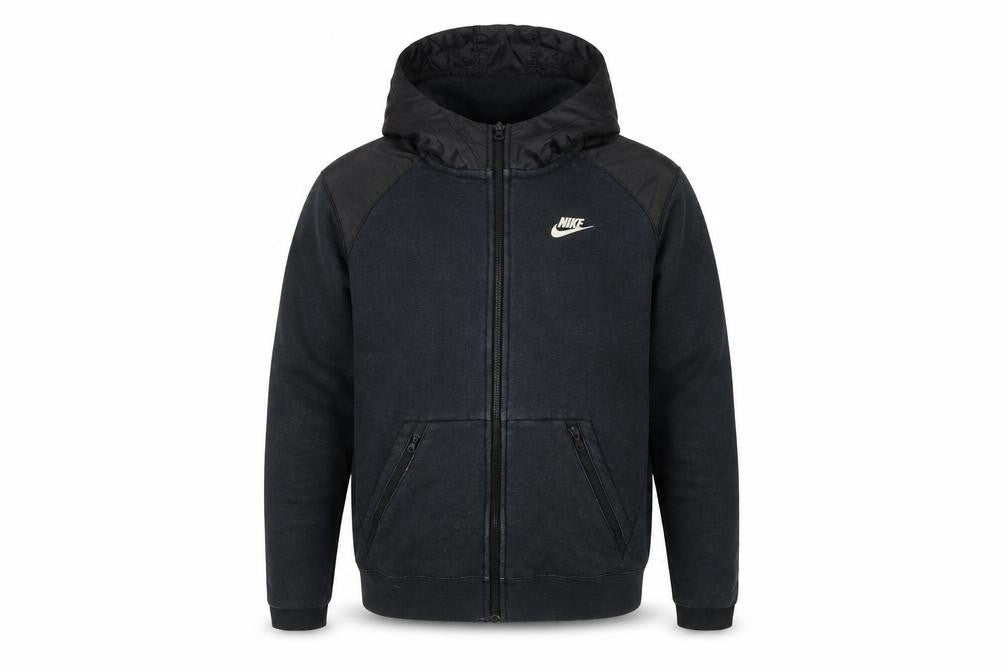 Nike Mens Black Full Zip Hoodie Small Fleece Sportswear
