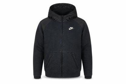 Nike Mens Black Full Zip Hoodie Small Fleece Sportswear