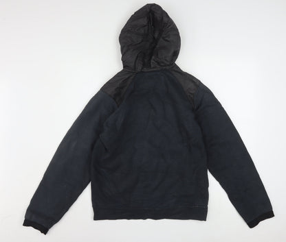 Nike Mens Black Full Zip Hoodie Small Fleece Sportswear