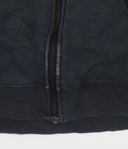 Nike Mens Black Full Zip Hoodie Small Fleece Sportswear