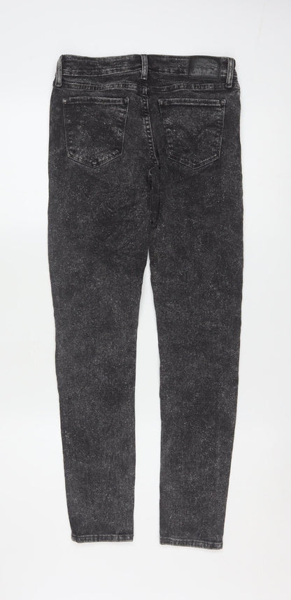 Levi's Women Black 711 Skinny Jeans Size 27 Slim Fit