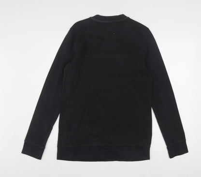 Reebok Classic Black Cotton Blend Women's Sweatshirt Size S