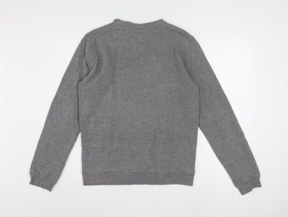 Umbro Men's Grey Crew Neck Pullover Sweatshirt Size S