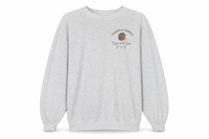 Lee Men's Grey Heavyweight Pullover Sweatshirt L Sports Graphic