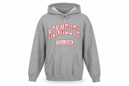 Holloway Men’s Grey Monmouth College Pullover Hoodie Size S