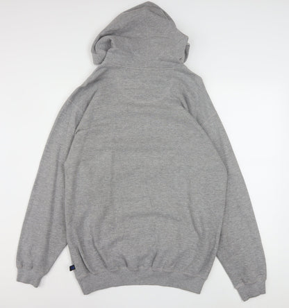 Holloway Men’s Grey Monmouth College Pullover Hoodie Size S