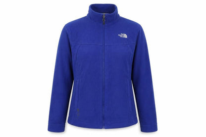 The North Face Women's Blue Fleece Full Zip Jacket Size M