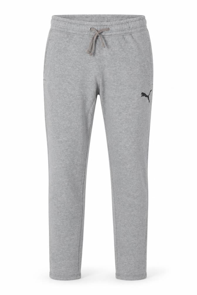 Puma Men's Grey Small Jogger Sweatpants Cotton Blend