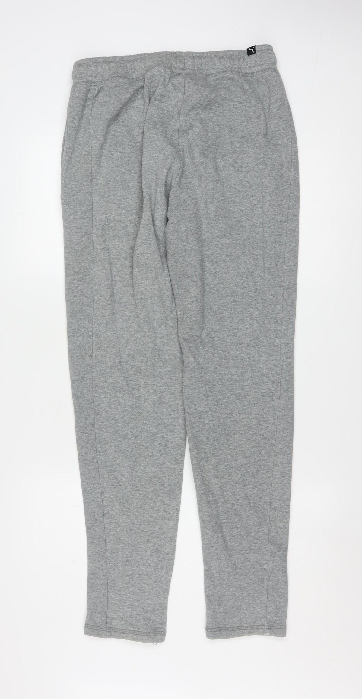 Puma Men's Grey Small Jogger Sweatpants Cotton Blend