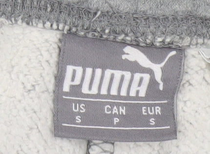 Puma Men's Grey Small Jogger Sweatpants Cotton Blend