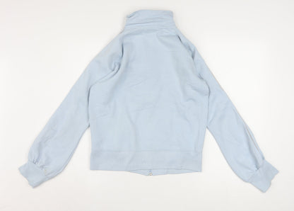Reebok Women's Blue Size 14 Track Jacket Full Zip Sports Top