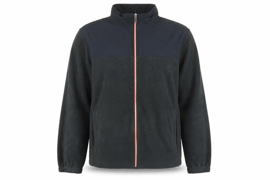 Starter Womens Grey M Fleece Full Zip Basic Active Jacket