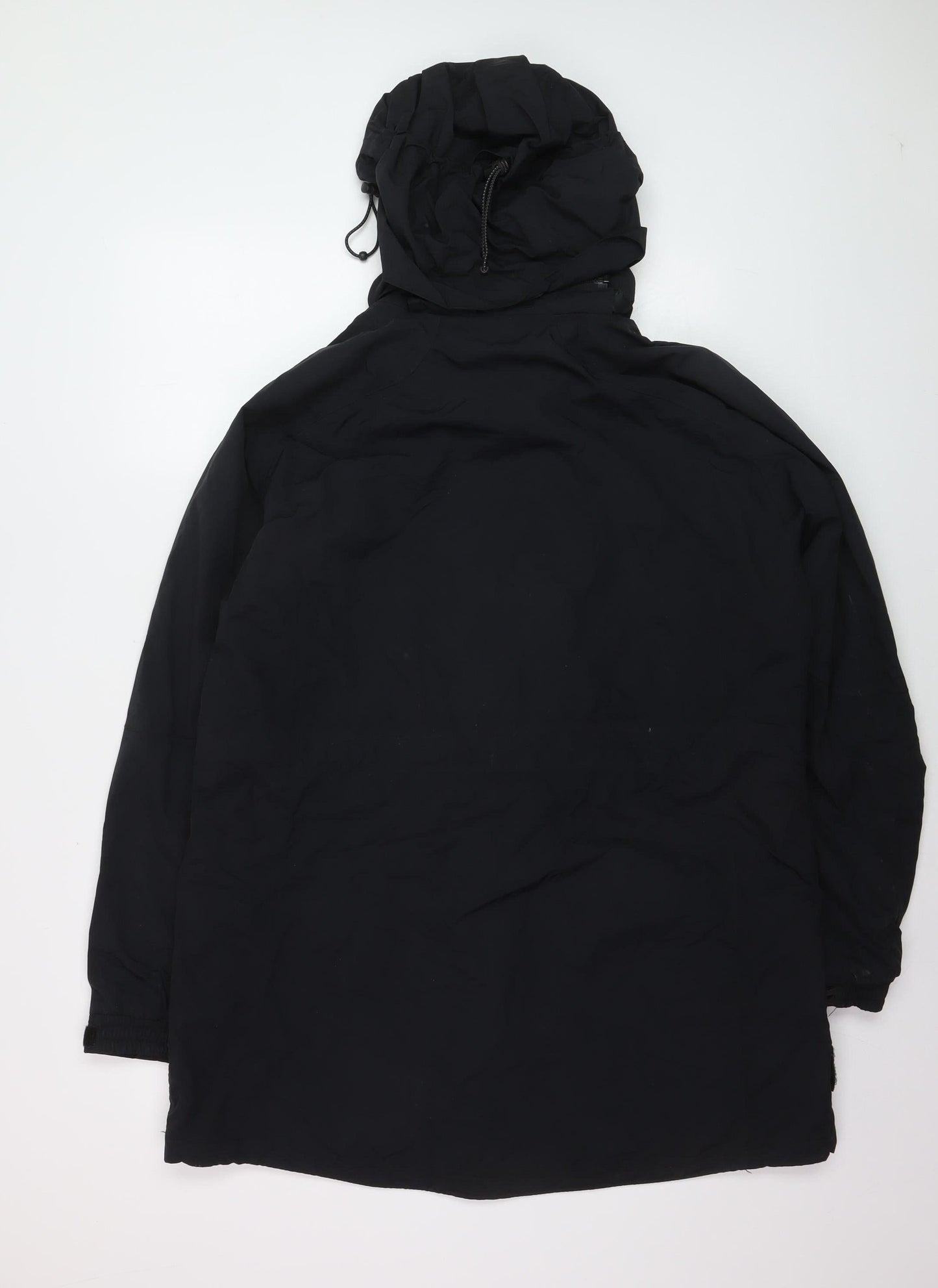 Mountain Warehouse Men's Black L Waterproof Hooded Parka Jacket