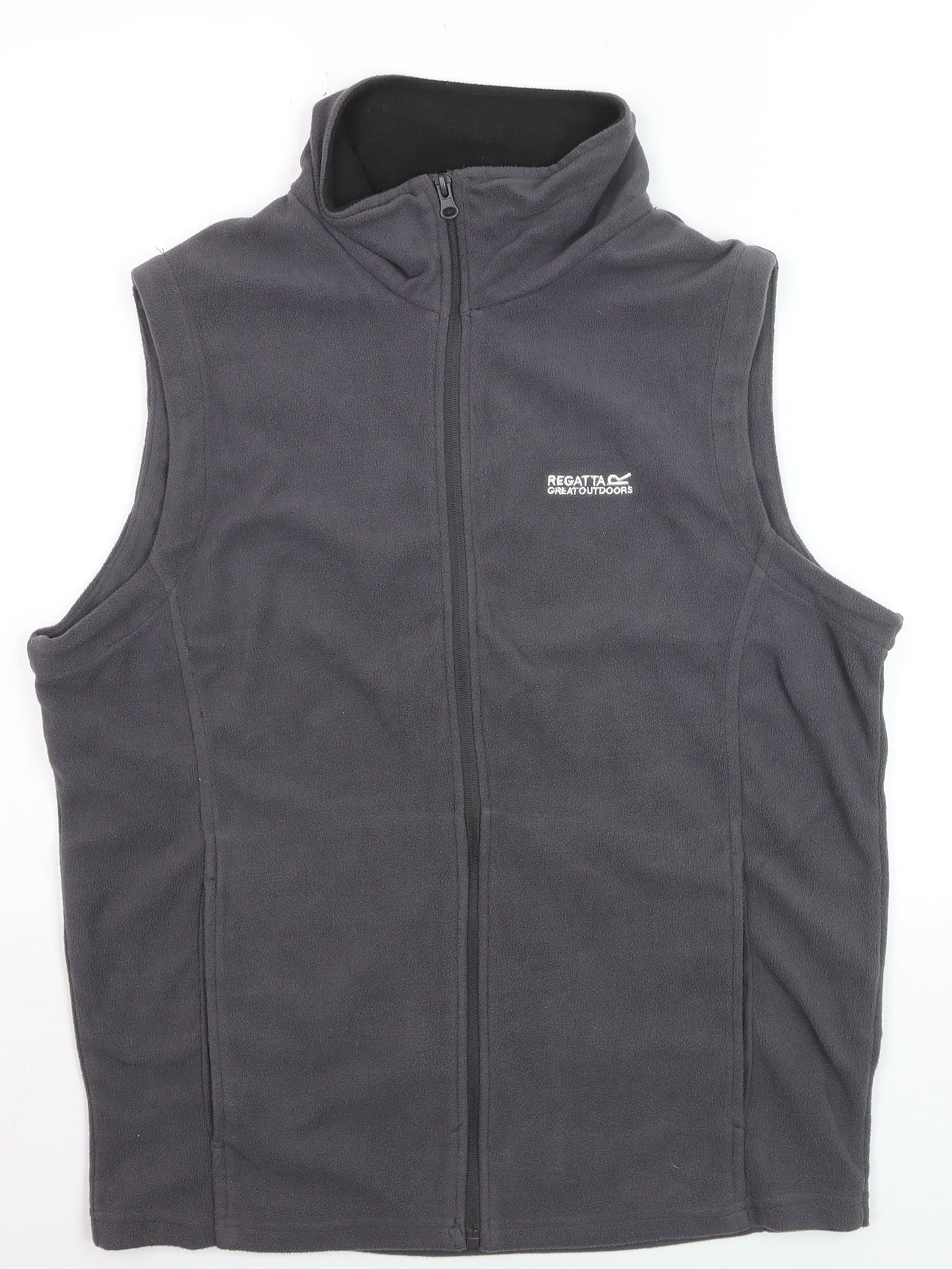 Regatta Men's Grey Fleece Bodywarmer Waistcoat M Outdoor Zip Vest