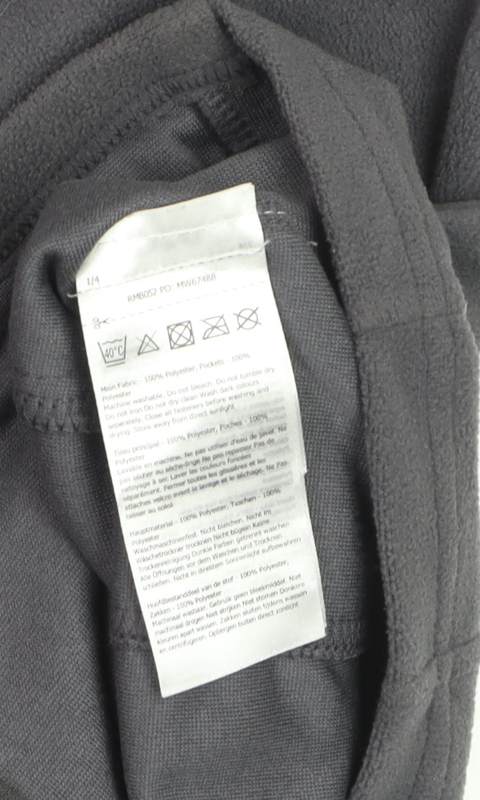 Regatta Men's Grey Fleece Bodywarmer Waistcoat M Outdoor Zip Vest