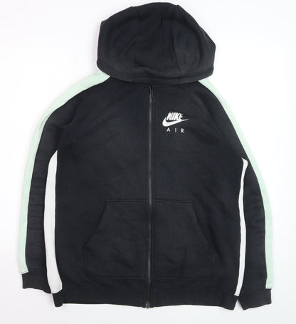 Nike Men’s Black Full Zip Hoodie M Sports Fleece