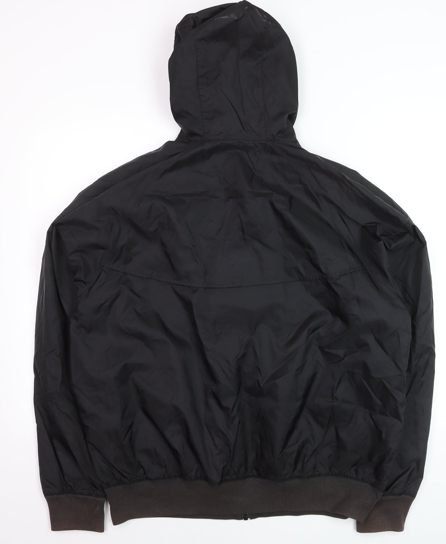 Nike Men's Black M Hooded Windbreaker Jacket